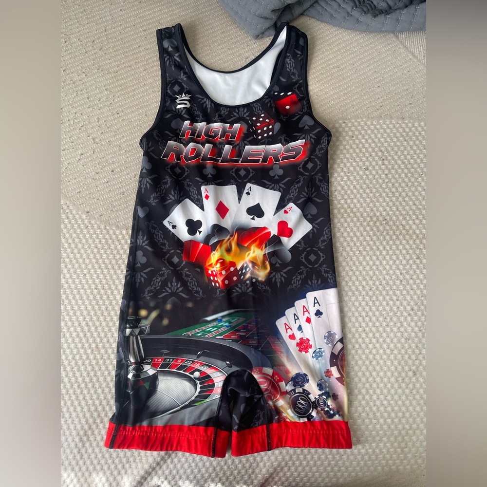 Indiana High Rollers Wrestling singlet